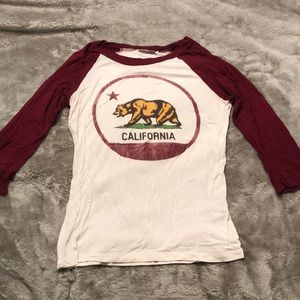Papaya California Quarter Sleeve Top!